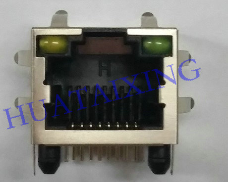 網絡插座 RJ45帶燈帶(dài)彈片